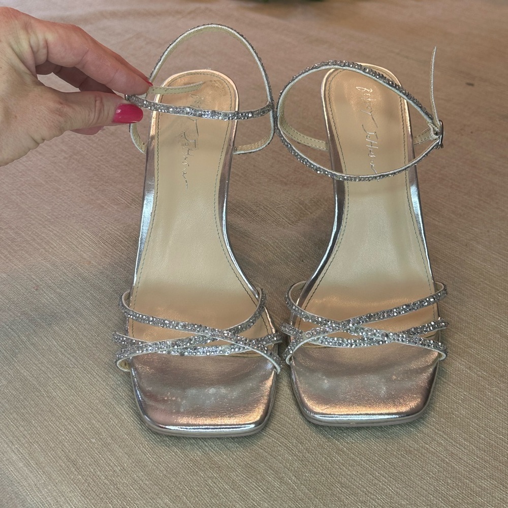 Betsey Johnson Rhinestone Heel